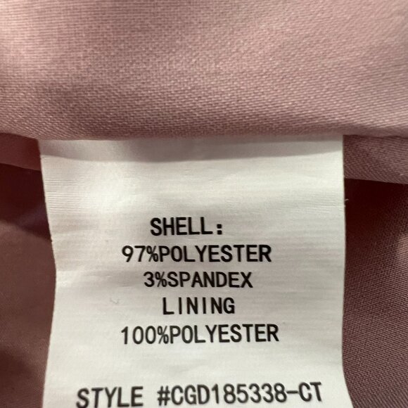 CODE X MODE Sleeveless Ruffle Summer Floral Dusty Rose Maxi Dress Size S - Picture 8 of 8